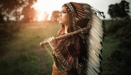 women-native-american-axe-depth-of-field-wallpaper-preview.jpg
