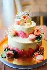 birthday-pink-cake-years-decorated-flowers-macaroons-party-180638778.jpg