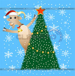 4620313-merry-goat-and-christmas-tree.jpg
